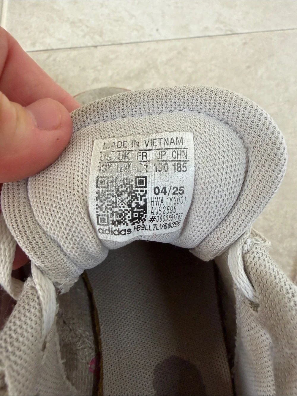 Adidas size 13